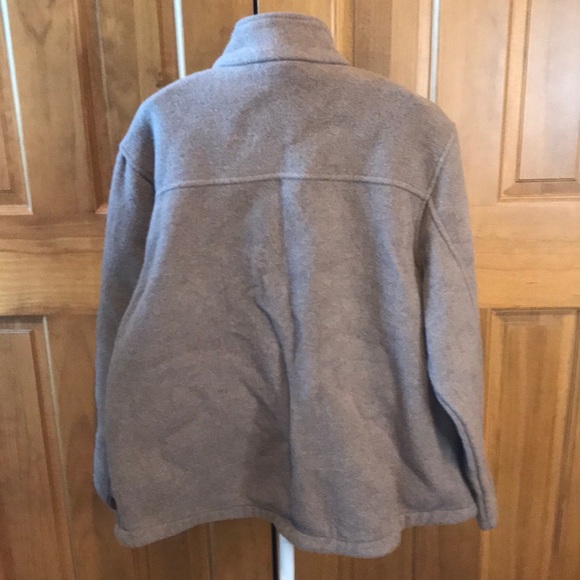 Woolrich Wool Women’s Hazelnut Heather Coat L - Picture 3 of 12